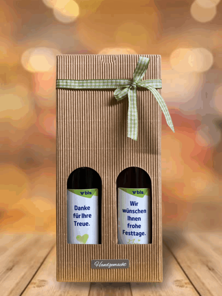 Kundengeschenk BLS-Personalisierung